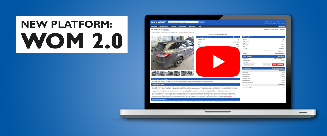 First insights in the new version WOM 2.0