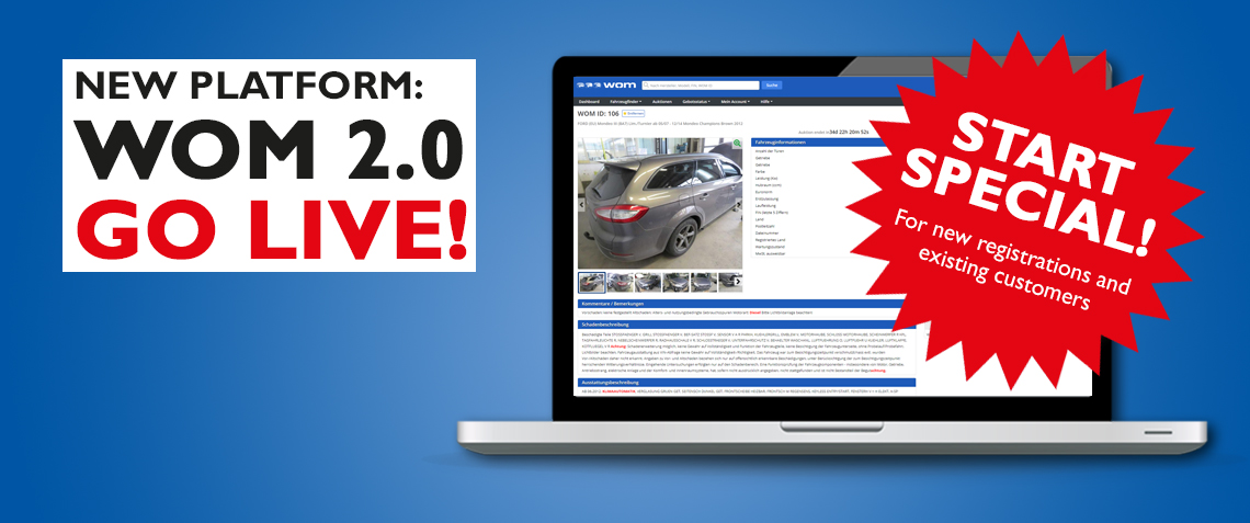 New Platform WOM 2.0 goes live!